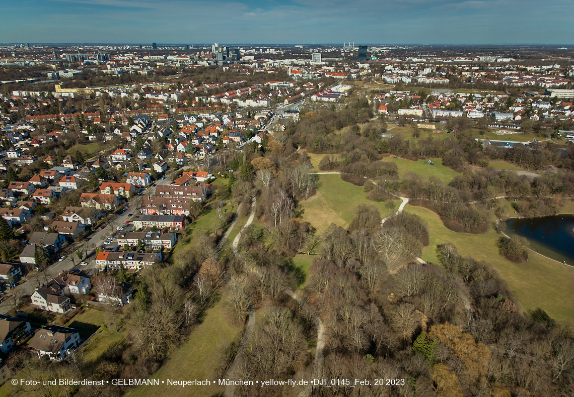 20.02.2023 -  der verschwundene Hachinger Bach in Neuperlach und Berg am Laim